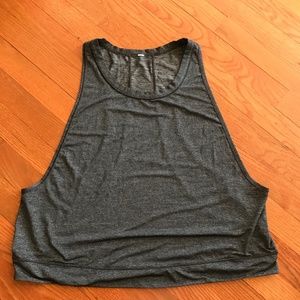 Lululemon// Gray Silverescent Muscle Tank